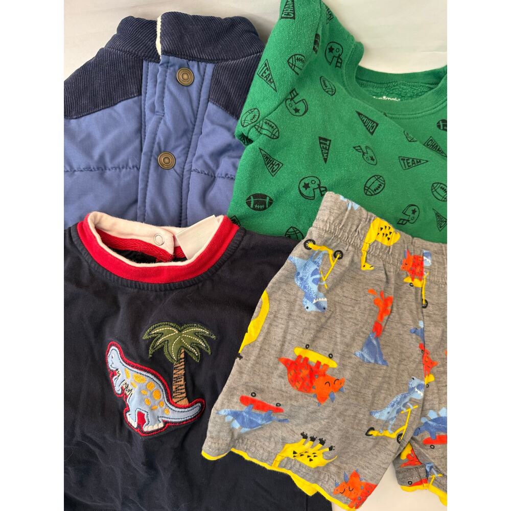 18M Winter Clothes Boys - Carter's Garanimals Dinosaurs